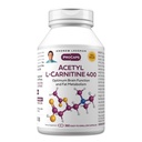 ANDREW LESSMAN atsetüül L-karnitiin 400 mg - 360 kapslit - Närvisüsteemi, rasva ja energia metabolismi, tervisliku ajufunktsiooni, aju tervisliku verevoolu toetamine. Kergesti neelatavad kapslid.