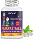 NuBest Tall | Toetada luu tugevust, luude tervist, tõhustatud immuunsust ja kogu keha heaolu kaltsiumi, kollageeni ja maitsetaimedega vanuses 5+ ja teismelised | 60 kapslit | 1 kuu pakkumine