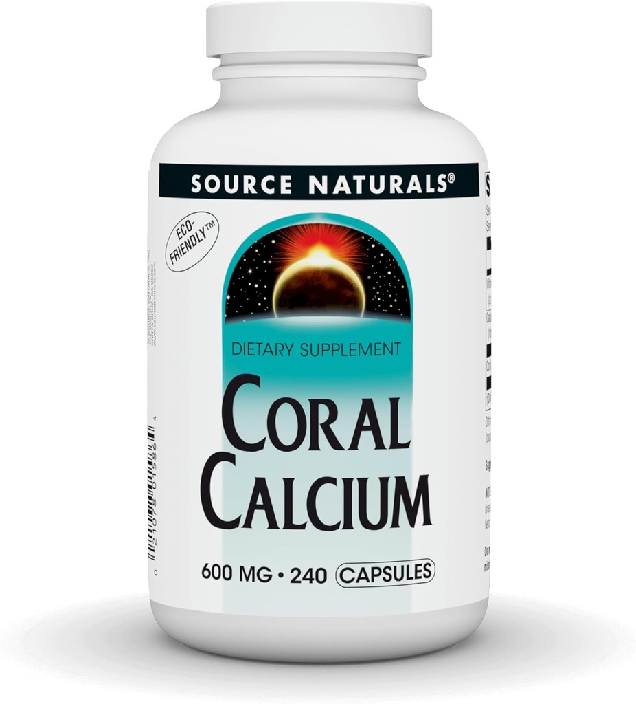 Allikas Looduslik Korallkaltsium - 600mg - 240 kapslit