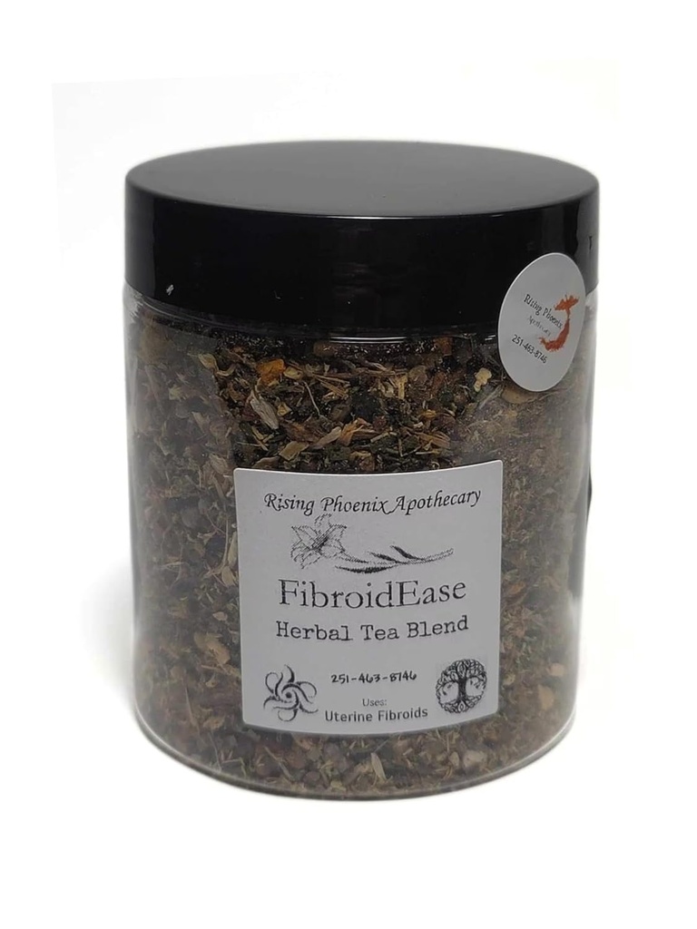 Tõusev Phoenix Apothecary Fibroid Ease Taimne tee segu - lahtine tee (8oz)