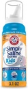 ARM & HAMMER Lihtsalt soolased lapsed nina udu, soolane pihustamine õrna nina ummistuse leevendamiseks, 3.1 Oz