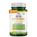Beeta sitosterool - 500 mg tabletid - mitte-GMO - eesnäärme ja tervisliku kolesterooli taseme toetamine - fütosteroolide kompleks - looduslikud taimsed steroolid ja stanolid
