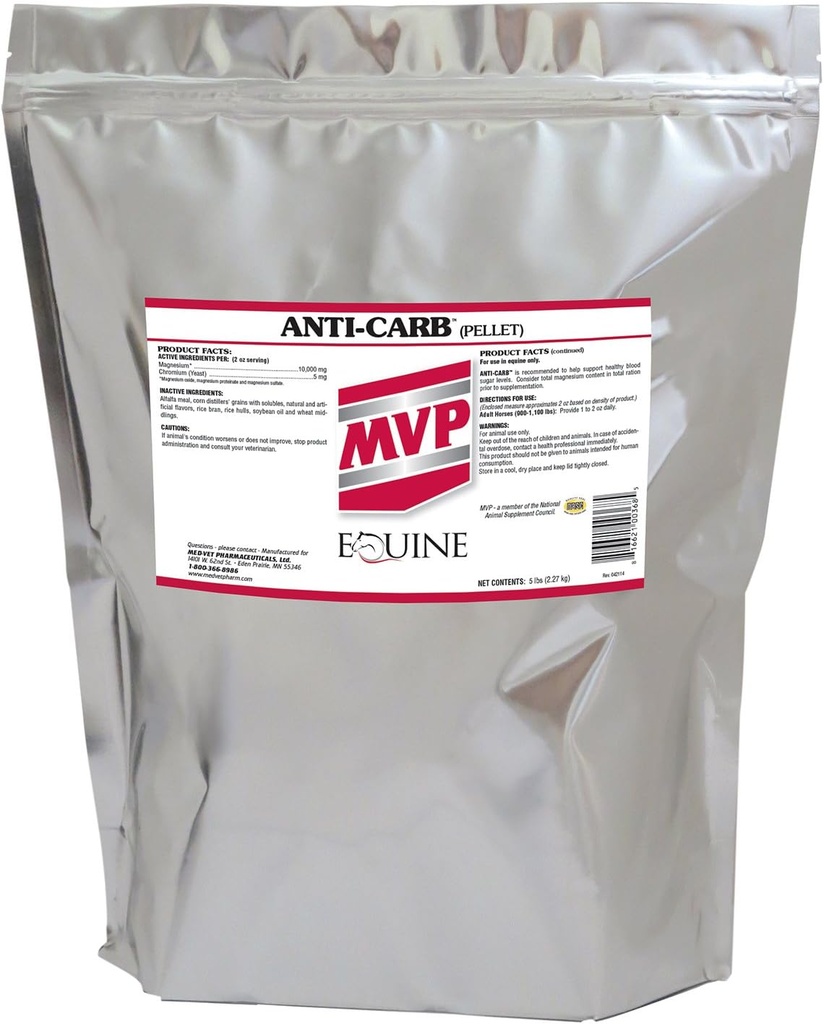 MVP Anti-Carb (5lb) Glükoosi Metabolism Toetus