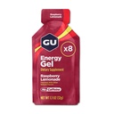 GU Energy Original Sport Toitumine Energiageel, 8-Count, Vegan, Gluteenivaba, Kosher ja Piimavaba On-The-Go Energia Iga treening, Vaarika Lemonade