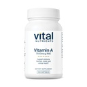 Vitamiin A 7500mcg RAE | Vitamiin A täiendus immuunsusfunktsioonile, nägemisele, nahale ja raku tervisele | Gluteen, piimatooted, sojavabad | Mitte-GMO | 100 kapslit