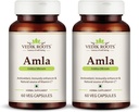 Generic RISE Amla kapslid 60  Orgaaniline antioksüdantide immuunsust suurendav looduslik C-vitamiini allikas ja juuste kasvu taimsed toidulisandid (2. pakk)