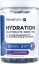 TransformHQ hüdratatsioonijoogi segu (21 ühekordset pakendit, sinine vaarikas) - hüdratatsioonilisandi segu vitamiinide ja elektrolüütidega