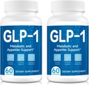 GLP-1 Support,GLP-1 Supplement, Support GLP-1 Naturally, Natural GLP-1 Supplement for Men and Women, Take Before Meal - 60 Capsule ﻿ | 2 Packs