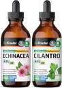 BIO KRAUTER Echinacea Tinktuur 4 Fl. Oz... Cilantro Tinktuur 4 Fl. Oz.