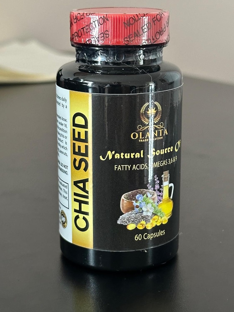 Omega 3 rasvhapped naistele - CHIA seemned - menopausi energialisandid, naiste seedetrakti ensüümid, Chia seemned oomega-3-1 pudeliga 60 softgels
