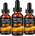 Manna flux tilgad, Mannaflux Support Supplement Vedel tilgad - maksimaalne tugevus, Manna Flux Health & Wellness tilgad, Mannaflux Kõik looduslik valem, Manna Flux Vedel tilgad Arvustused (3 Pack)
