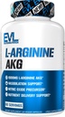 Evlution L-arginiin AKG - vasodilatatsioon ja toitainete kohaletoimetamise tugi - lämmastikoksiidi lähteaine - 1000mg L-arginiin AKG - Gluteenivaba & mitte-GMO - toidulisand - 60 serveerimist - 120 Veggie kapslit