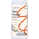 Foster & Thrive Daily Psyllium Husk Powder Supplement, 4-in-1 Fiber Seedetrakti lahtistav, leevendab juhuslikku kõhukinnisust, magustatud w / tõeline suhkur, originaalne maitse, 48 annust