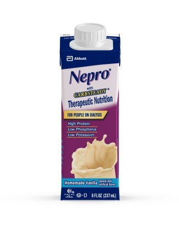 NEPRO Süsivesiku KÜLMUTATUD KODUMAADI VANILLA 8 OZ KONTEINERID