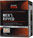 GNC Men's Ripped Clinically Studied Multivitamin Blend, Lean Muscle Support, Non-Stimulant Formula, 30 Servings