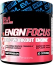 Evlution Nutrition ENGN Focus - Intense Pre-Workout koos kreatiini - Maksimaalne fookus valem - Pre-Workout Pulber kestev energia - koos beeta-alaniin ja kofeiin - 30 Servings - Arbuus