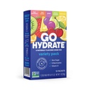 GoHydrate Instant Hydration Powder Packets - Madal naatriumelektrolüütide Joogisegu - Natural Hydration Support, Sugar Free Electrolyte Maitsestatud Pulber Jook D-vitamiini, 10 pakendit, segatud