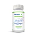 Methyl-Life® B-Methylated närimistable – 3 mg L-Methylfolate + Methyl B12 Sublingual Tablets (Methylcobalamin) | Active Folate & Vitamiin B12 | Vegan, Non-GMO, Gluteenivaba
