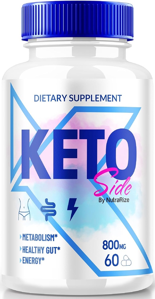 Keto külgkapslid, Premium Supplement toetada aktiivset elustiili, All-Natural Keto toetust saavutada Fit ja terve keha, KetoSide Detox Pills Reviews (60 kapslit)