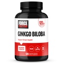 FORCE FACTOR Ginkgo Biloba 120mg, Aju tervise täiendus täiskasvanutele, maksimaalne tugevus Ginko aju tugi ja kognitiivne täiendus, Vegan, Non-GMO, 120 kapslit