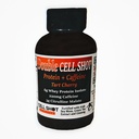 Tart Cherry Punch - 4 Pack - Valk + Kofeiin - Kaherakuline Shot - BCAA kofeiini, Nootroopika, Cacao, Sea Moss, ženšenn, vadak - Wake-Up ja Focus