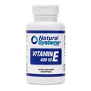 Vitamiin E 60 Softgels 400 IU looduslike süsteemide poolt - E-vitamiini toidulisandid Immuunsüsteemi tugi * - E-vitamiini softgelid Nahahooldus - looduslik E-vitamiin Mitte-suhkru, mitte-kunstlikud maitsed või säilitusained