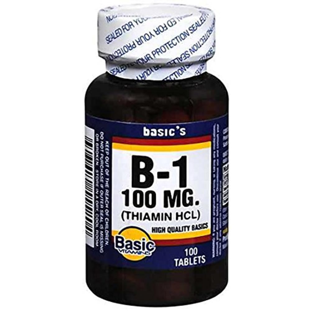B- 100 mg tabletid - 100 ct