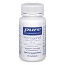 Puhtad kapslid Püknogenool (Pine Bark Extract) 50 mg | Hüpoallergeenne lisand kognitiivse funktsiooni ja südame-veresoonkonna tervise toetamiseks | 60 kapslit