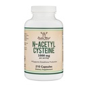 NAC-lisa N-atsetüültsüsteiin (1,000mg per Serving 500mg per Cap, 210 Kapslid) (Kolmanda osapoole testitud) lõhna maskeerimise tehnoloogiaga, et suurendada glutamiini taset kahekordse puiduga