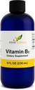 Vedel vitamiin B1 tilgad - igapäevane tiamiini lisand seedimise, närvisüsteemi, südame tervise, stressi leevendamiseks, loodusliku energia suurendamiseks - 500% DV, 288 serveerimist pudeli kohta - 8 fl. oz