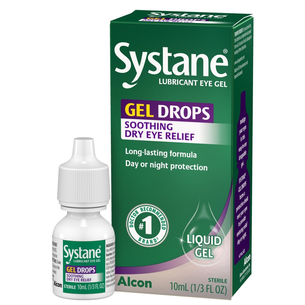 Systane määrdeaine silmageeli tilgad, 10 ml (pakendamine võib varieeruda)