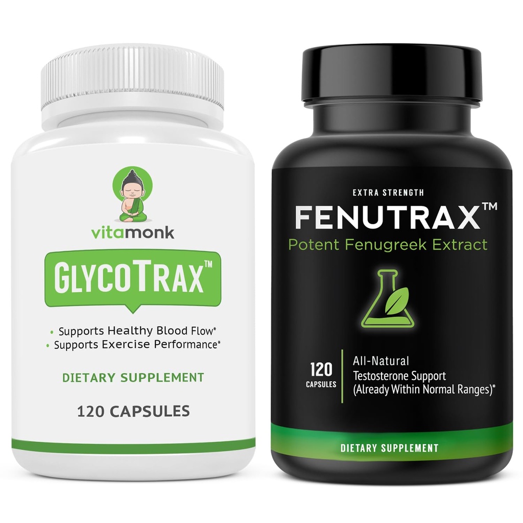 VitaMonk Fenugreek Seed Extract & GPLC - toetab ringlust ja tervislik testosterooni tase