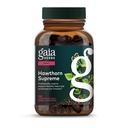 Gaia maitsetaimed Hawthorn Supreme - Hawthorn Berry Supplement - maitsetaimedega, mida traditsiooniliselt kasutatakse südame tervise toetamiseks * - 120 Vegan Vegan Vequid Phyto-Capsules (60-päevane pakkumine)