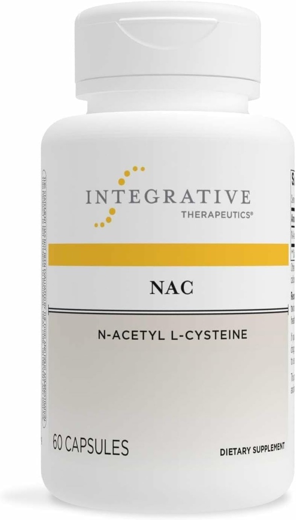 Integratiivne teraapia NAC - antioksüdandi tugisammas hingamisteede ja kopsude funktsiooni jaoks * - gluteenivaba ja piimavaba - 60 kapslit (60 serveerimist)