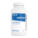 Major 600mg Kaltsium tabletid - Kaltsium täiendus - 150 Count (1 Pack)