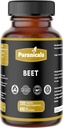 Beet Premium 320 kapslit Lämmastikoksiidi võimendaja | Taimne lisand | 900 mg per Serving | Valmistatud 100% puhtast peedipulbrist (Beta Vulgaris)
