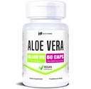 Healthfare Aloe Vera kapslid 40 000 mg | 60 Vegan pillid | Inner Leaf Aloe Vera ekstrakti täiendus | Soolestiku tervis & seedetrakti tugi | Mitte-GMO, Gluteenivaba | Valmistatud USA-s