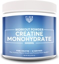 FIOR Pure Kreatiin Monohüdraat Pulber - Mikroniseeritud Kreatiin Meestele Ja Naistele, Puhas Mitte-GMO, Vegan Ja Gluteenivaba Kreatiin Pulber, 5 Grams Per Serving, 60 Serving