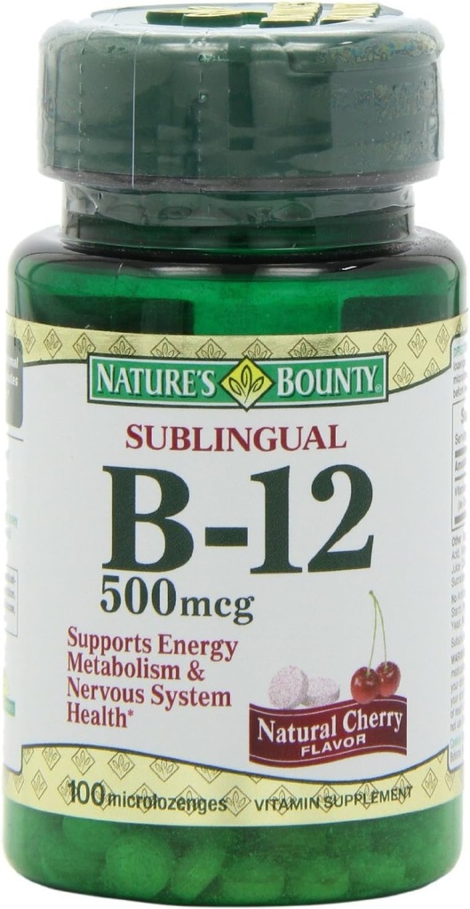 Looduse Bounty Vitamiin B-12 500 mcg, 100 ea (3 kotti)