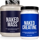 NAKED Lihaste Kasvu Bundle: Maitsestamata Mass Kreatiin