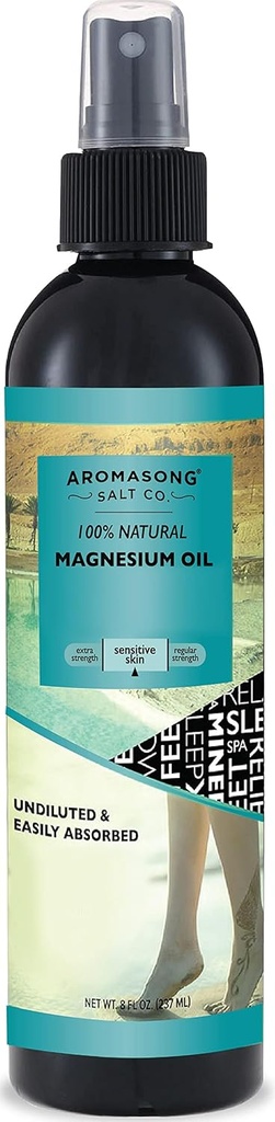 Ultra Pure Magneesium Spray tundlik nahk, 8 OZ,