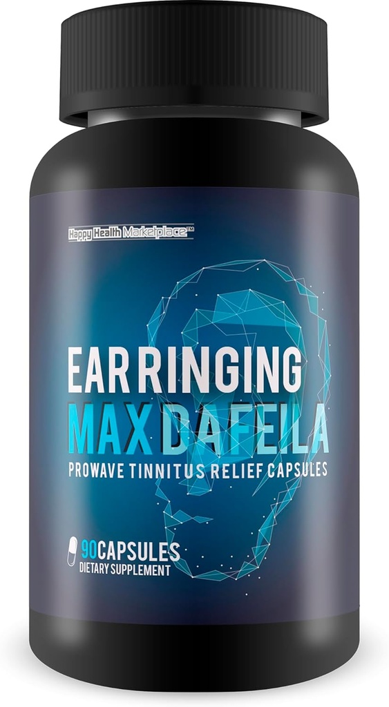 Kõrvarõngas Max Dafeila Prowave Tinnitus Relief Kapslid - Meie parim looduslik kõrvarõngas heastamisvahend - Kõrvarõngaskõrva lisand - Kõrva tervise täiendused - Kõrvarõngaslisandid - Kõrvarõngaslisandid - Kõrvarõngaste jaoks