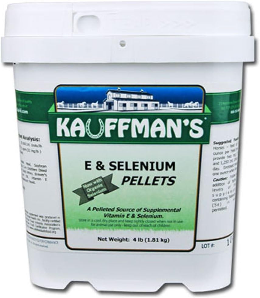 Kauffman's Animal Health Vitamiin E & Selenium Pellets 4 lb