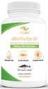 Formuleeritud, et aidata leevendada kuiva, sügelevaid silmi - 1700mg triglütseriid Omega-3 + EPA & DHA, Lutein, Zeaksanthin, B12, D3-60 Servings (Ultra Dry Eye, UDETG - 2 kuud)