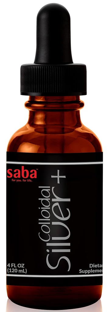 Saba kolloidhõbe 50PPM, 4Fl Oz.- Hooajaline heaolu, immuunsuse tugi - see mitmeotstarbeline toode on kasulik mitmete elu väikeste õnnetuste jaoks. See on must-Have igas majapidamises - 24 teenindust