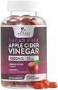 Õunasiidri äädikakummid kehakaalu langetamiseks 1000mg - Vegan Õunaäädikakummi Detox & Cleanse jaoks, ACV toidulisandid, vitamiin B12, suhkruvaba ACV Gummy, Non-GMO, Nature's Nutrition - 120 Gummies