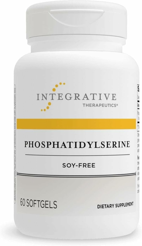 Integreeriv teraapia Fosfatidüülseriin - Ajufunktsiooni tugilisand * - toetab tervislikku stressireaktsiooni * - gluteenivaba, sojavaba ja piimavaba - 60 Softgels (60 Servings)