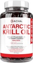 Premium Antarktika krillõli täiendus Softgels - 1500 mg loodusliku oomega-3, astaksantiini ja fosfolipiididega 120 pehmet geeli, 180 mg EPA ja 120 mg DHA immuunsuse, mälu toetamise, südame tervise mitte-GMO jaoks