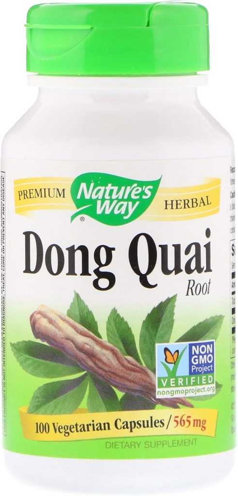 Nature's Way Dong Quai Juur - 100 kapslit / 565 mg